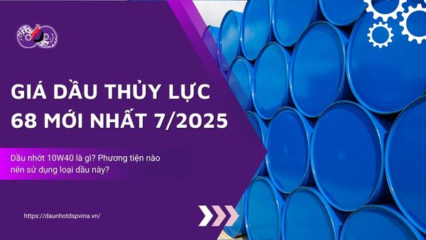 dspvina gia dau thuy luc 68 moi nhat