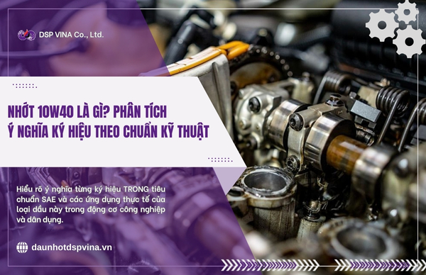 Nhớt 10W40 là gì? Phân tích ý nghĩa ký hiệu theo chuẩn kỹ thuật 1 dspvina-nhot-10w40
